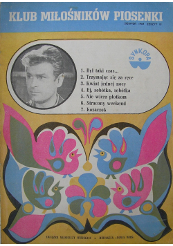 Klub Miłośników Piosenki Zeszyt 10