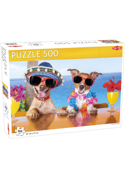 Puzzle Holiday Hounds 500
