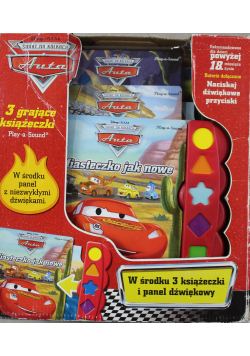 Auta 3 grające książeczki