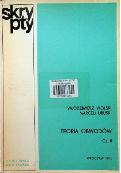 Teoria obwodów część II