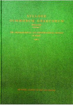 Sylloge nummorum graecorum Poland Volume 1 Part 4