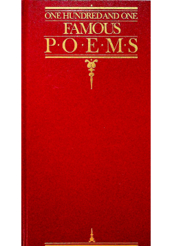 One hundred and one famous poems reprint z 1958r