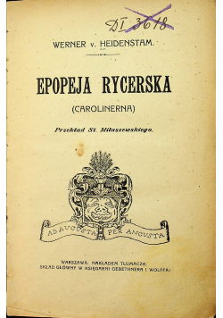 Epopeja rycerska 1917r