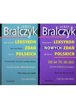 Leksykon zdań polskich 2 tomy