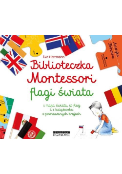 Biblioteczka Montessori Flagi świata