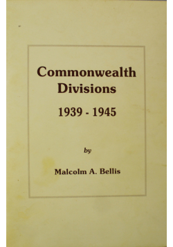 Commonwealth Divisions 1939 - 1945