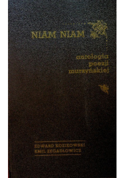 Niam Niam Antologia poezji murzyńskiej