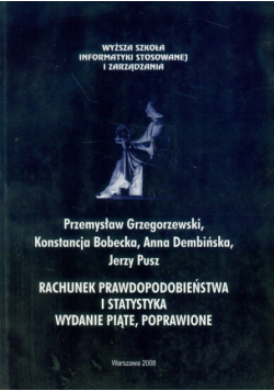 Rachunek prawdopodobieństwa i statystyka