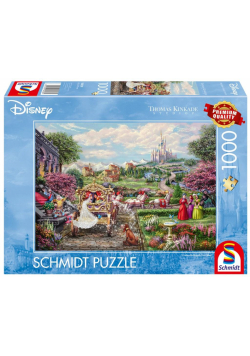 Puzzle PQ 1000 T.Kinkade Kopciuszek żyli długo i szczęśliwie 112964