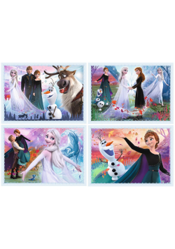 Puzzle 4w1 W magicznym lesie TREFL