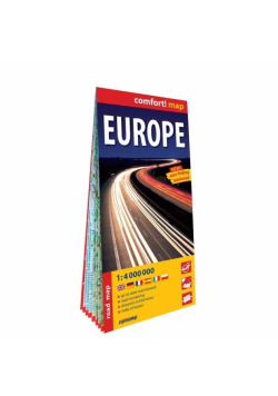 Comfort!map Europa (Europe) 1:4 000 000 lam w.2025