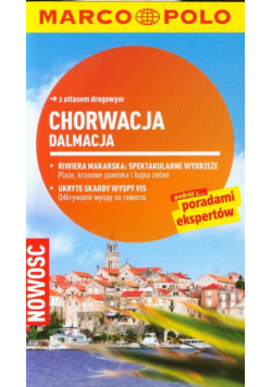 Chorwacja, Dalmacja: Przewodnik z atlasem drogowym