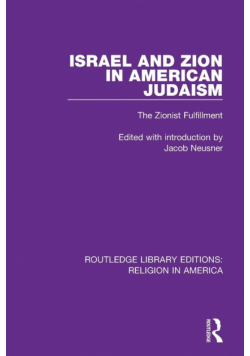 Israel and Zion in American Judaism
