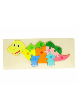Puzzle drewniane Dino