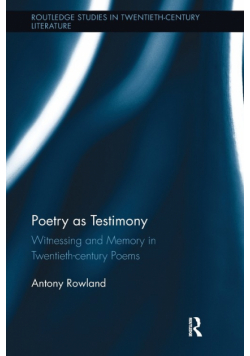 Poetry as Testimony