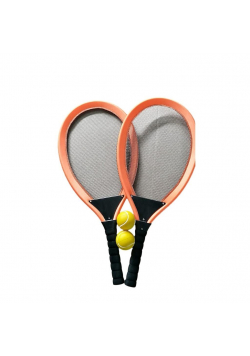 Rakiety do gry w speed badmintona orange + piłki