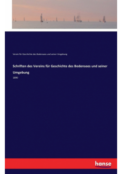 Schriften des Vereins für Geschichte des Bodensees und seiner Umgebung