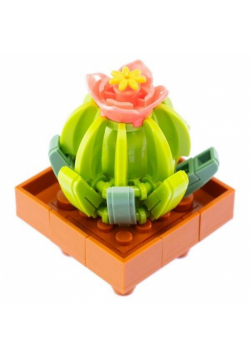 Klocki Mini Kwiaty Ariocarpus 136el