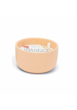 Świeca sojowa ceramiczna Pink Opal + Persimmon 99g