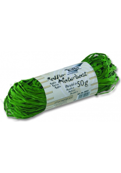 Rafia naturalna zielony FOLIA PAPER