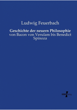 Geschichte der neuern Philosophie