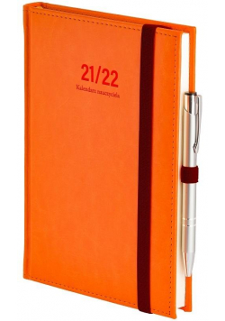 Kalendarz nauczyciela B6 2021/2022 dz pomarańczowy