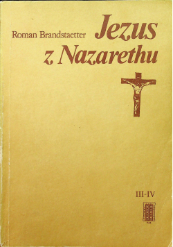 Jezus z Nazaretu Tom III do IV