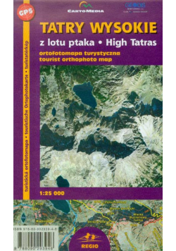 Tatry wysokie z lotu ptaka 1:25 000