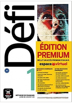 Defi 1 Podręcznik + CD + Kod Premium LEKTORKLETT