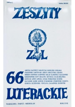 Zeszyty literackie 66 2/1999
