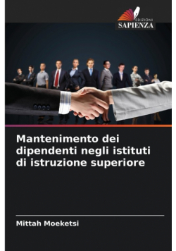 Mantenimento dei dipendenti negli istituti di istruzione superiore