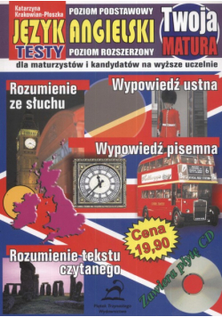 Twoja matura : Język angielski Testy + CD