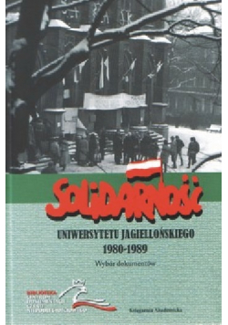 Solidarność Uniwersytetu Jagiellońskiego 1980 - 1989