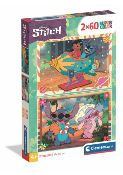 Puzzle 2x60 Super kolor Stitch 24822
