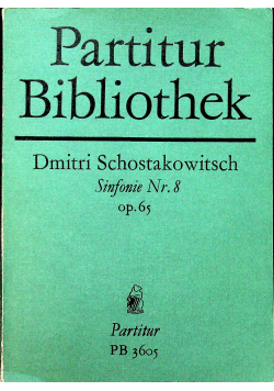 Schostakowitsch Sinfonie nr 8