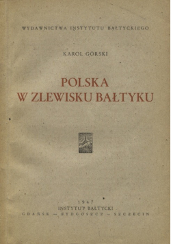 Polska w zlewisku Bałtyku 1947r