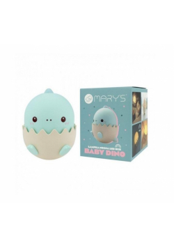 Lampka nocna LED baby dino niebieski
