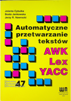 Automatyczne przetwarzanie tekstów