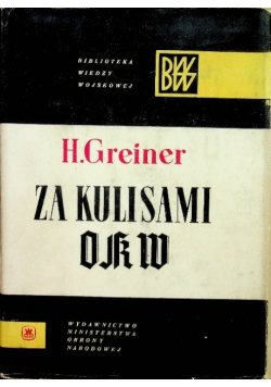 Za kulisami OKW
