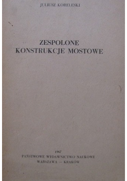 Zespolone Konstrukcje Mostowe