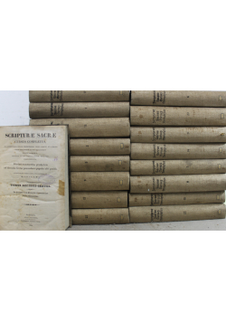 Scripturae Sacrae 17 tomów 1839 r