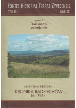 Kronika Radziechów do 1966