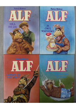 Alf zestaw 4 książek