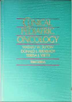 Clinical pediatric oncology