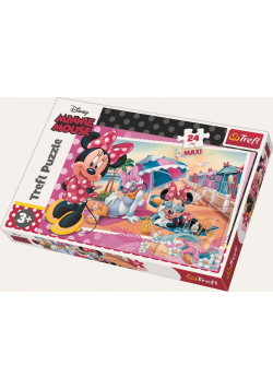 Puzzle 24 maxi Wakacje Minnie TREFL