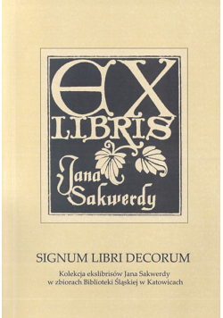 Signum libri decorum