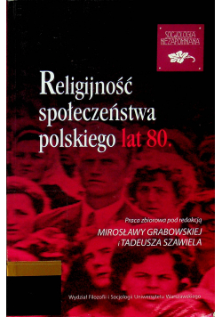 Religijność społeczeństwa polskiego lat 80