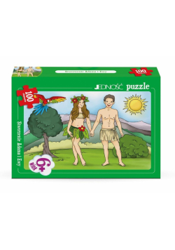 Puzzle Stworzenie Adama i Ewy 100el