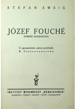 Józef Fouche 1937 r.