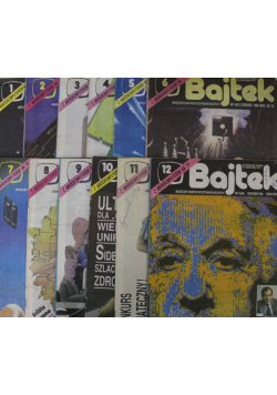 Bajtek Nr 1 do 12 / 89